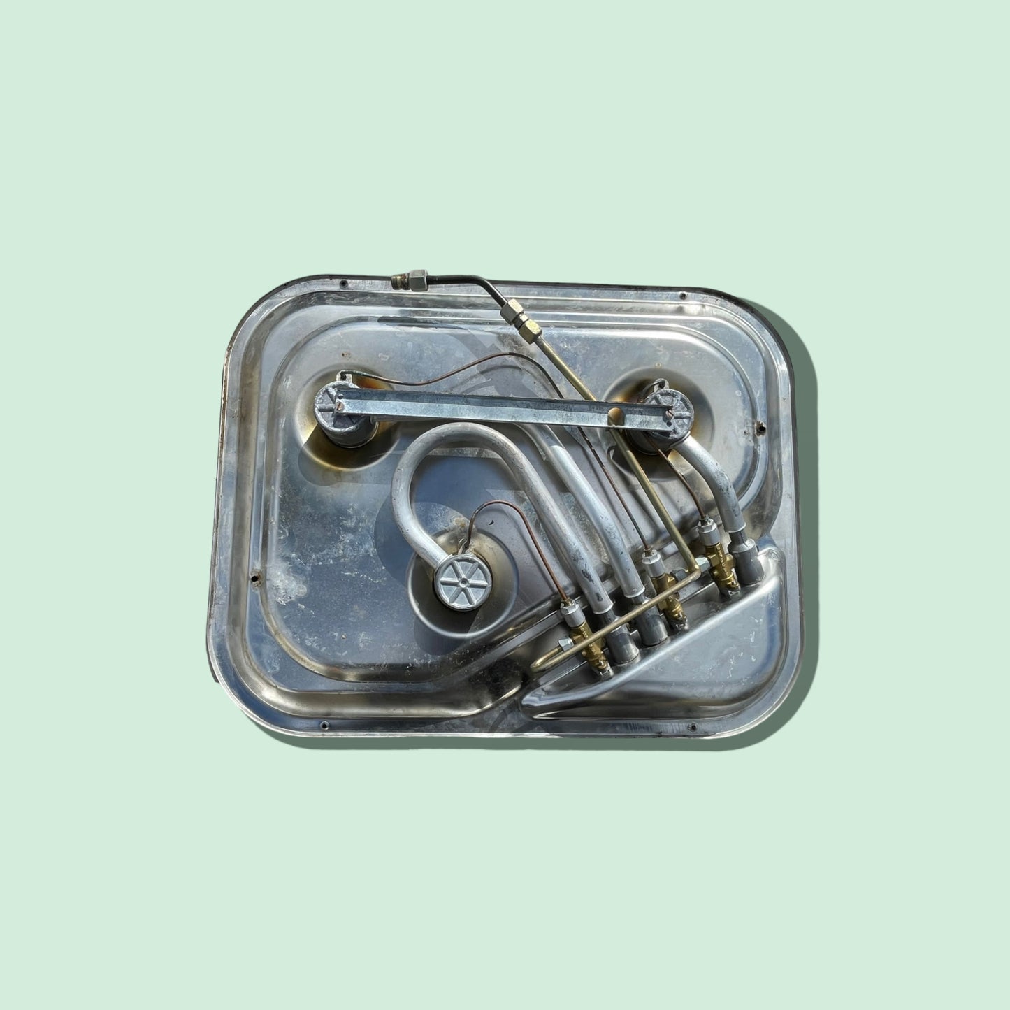 Gasplaat 58,5 x 46 cm