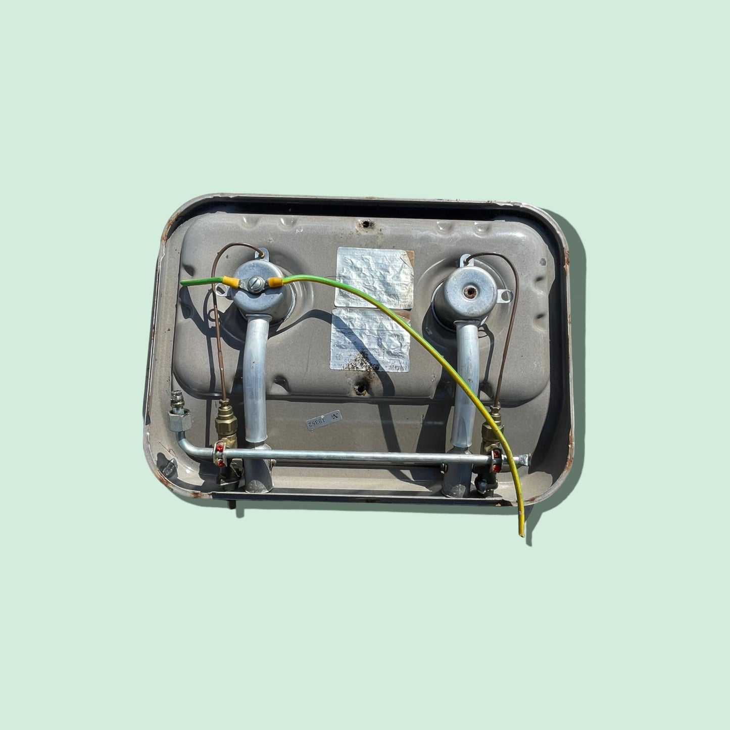 Gasplaat 38 x 29,5 cm