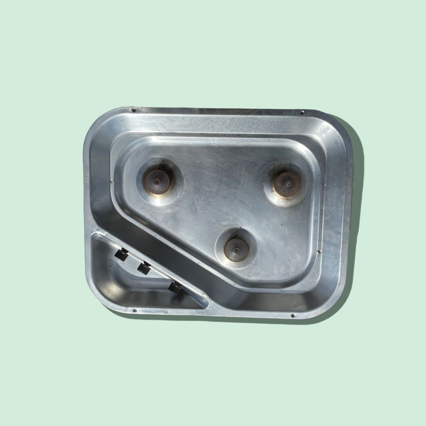 Gasplaat 58,5 x 46 cm