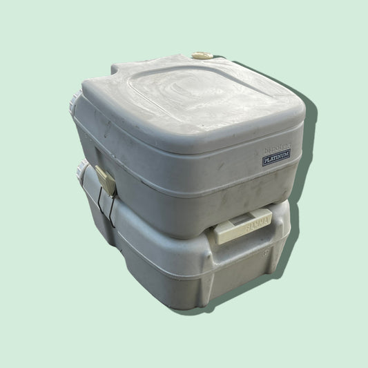 Fiamma Bi-Pot 25 platinum draagbaar toilet