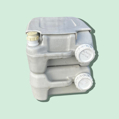 Fiamma Bi-Pot 25 platinum draagbaar toilet