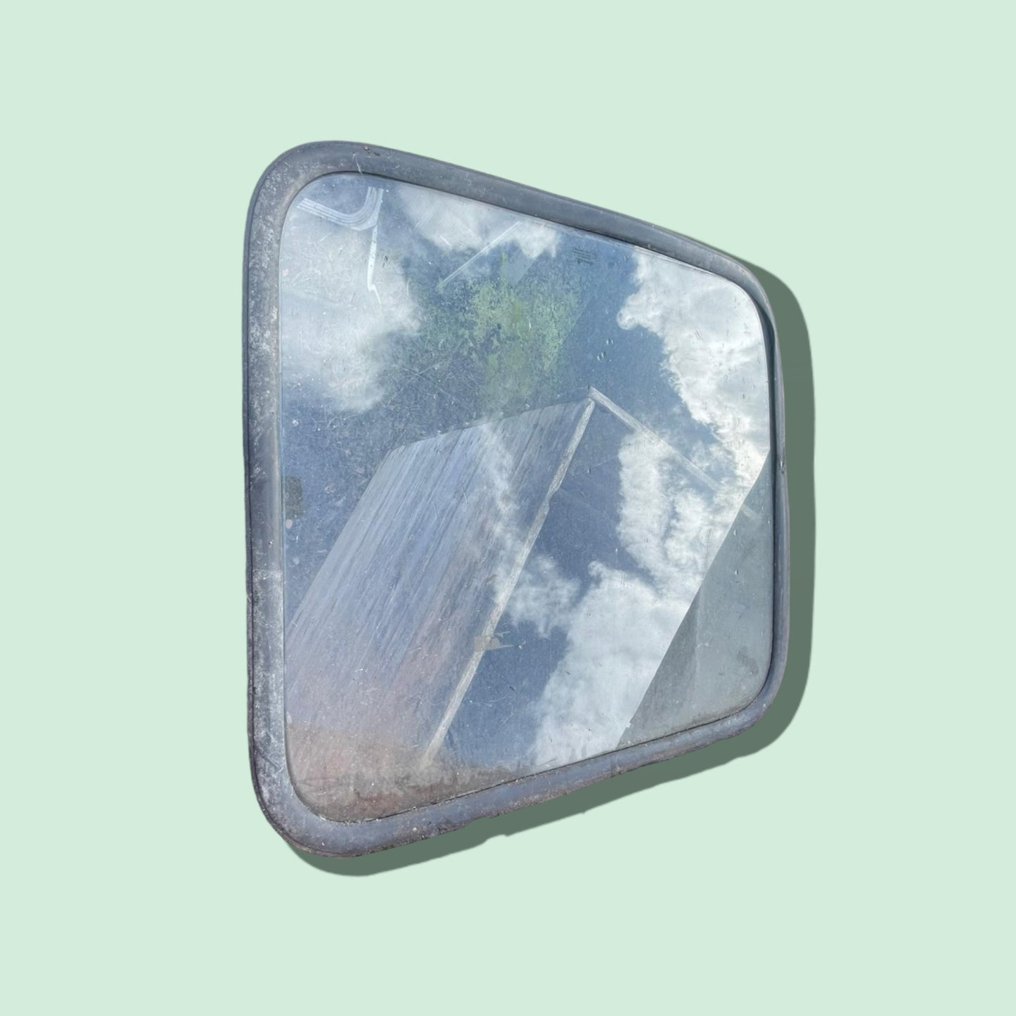 Camper raam 64 x 62 cm glas